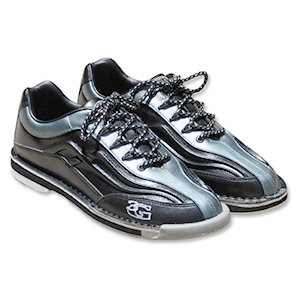 3G Bowling Mens Sport Ultra Black/Metallic Blue Right Handed Bowling Shoes