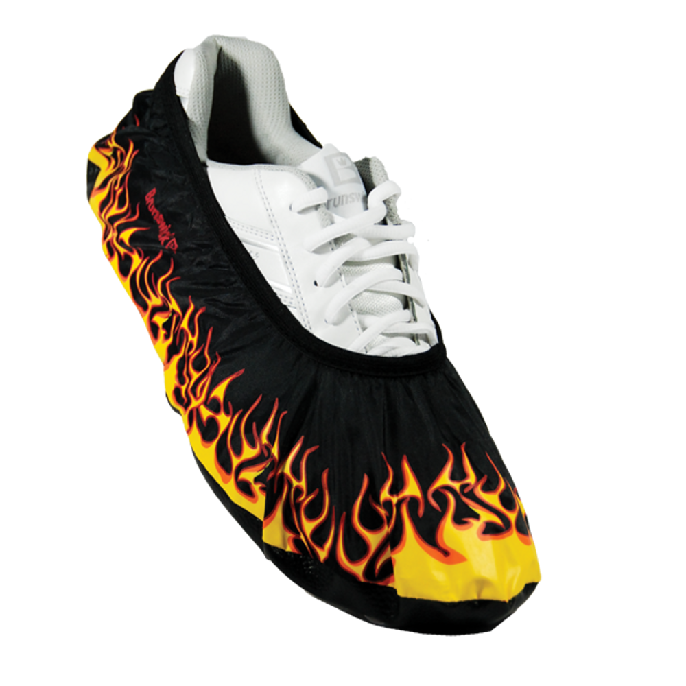 Brunswick Blitz Shoe Covers Flames Bowling Accessories