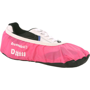 Brunswick Defense Shoe Covers Pink Bowling Accessories