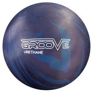 Brunswick Groove Dark Blue/Light Blue Polished Blem Bowling Balls