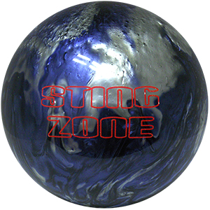 Brunswick Sting Zone Blue Pearl/Silver  - Overseas Release Bowling Balls