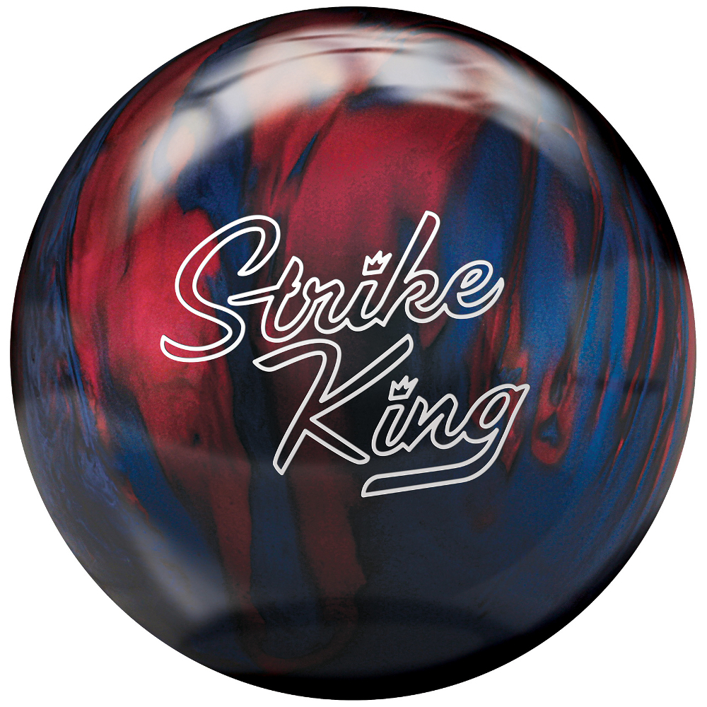 Brunswick Strike King Blue/Red Pearl Bowling Balls