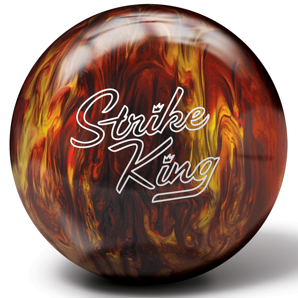 Brunswick Strike King Red/Gold Pearl Bowling Balls