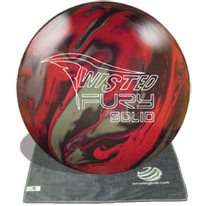 Brunswick Twisted Fury Solid w/ FREE bowlingball.com Stitched Microfiber Towel  Bowling Combos