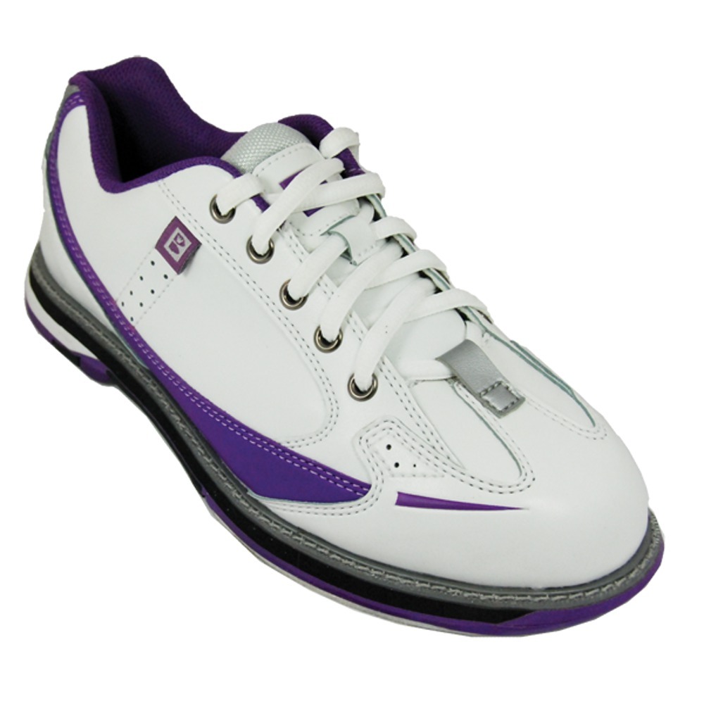 Brunswick Women's Curve White/Purple Bowling Shoes