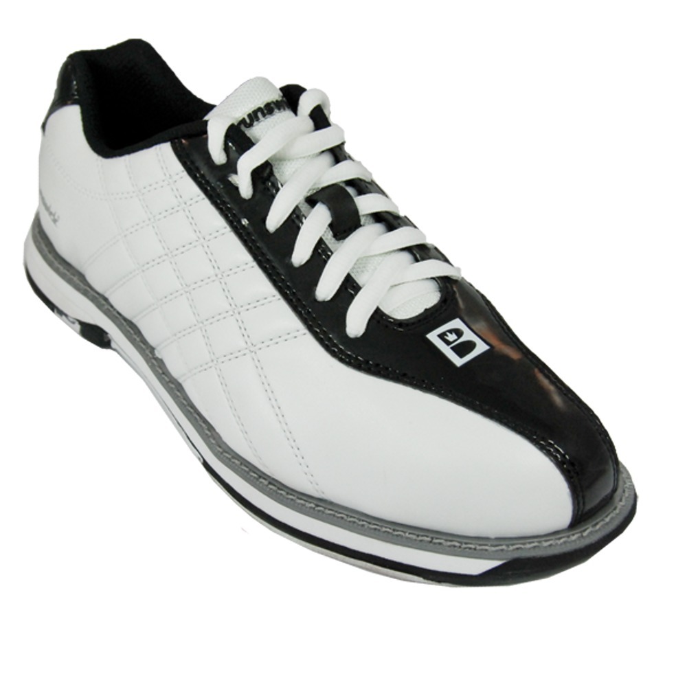 Brunswick Women's Glide White/Black Bowling Shoes
