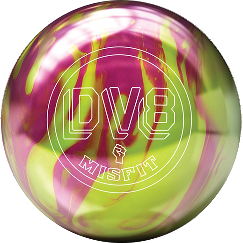DV8 Misfit Magenta/Yellow Bowling Balls