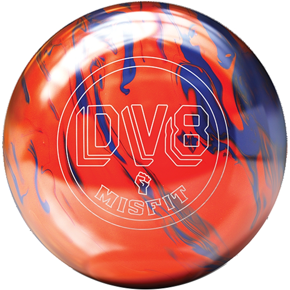 DV8 Misfit Orange/Blue Bowling Balls