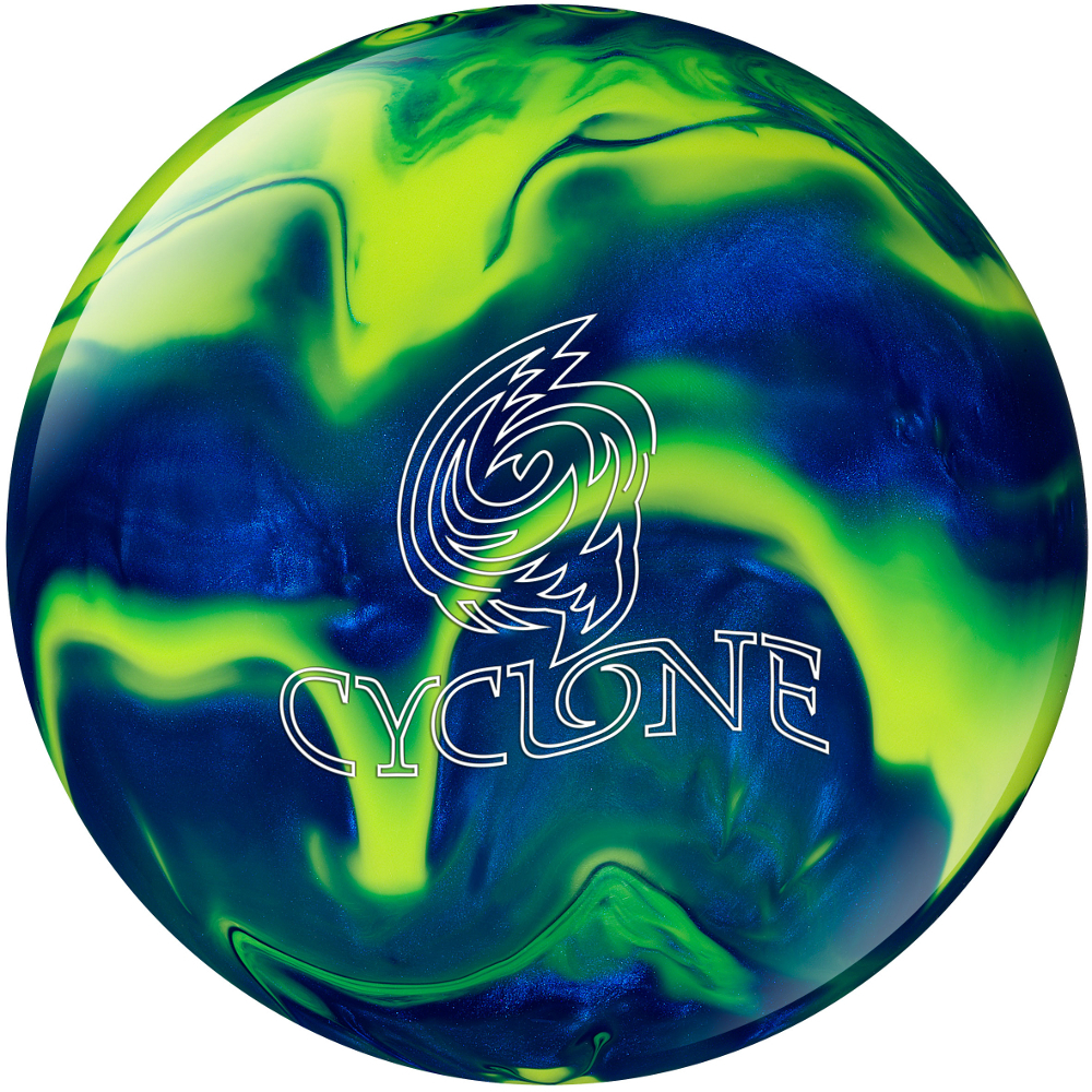 Ebonite Cyclone Royal Blue/Yellow Bowling Balls
