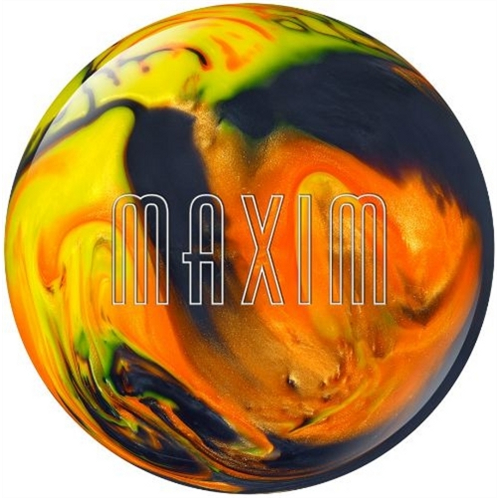 Ebonite Maxim Black/Orange/Yellow Bowling Balls