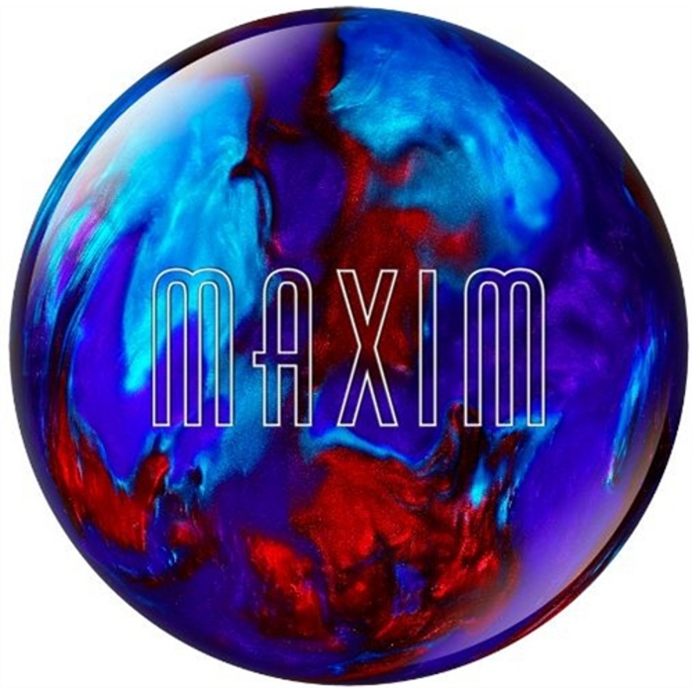 Ebonite Maxim Red/Purple/Blue Bowling Balls