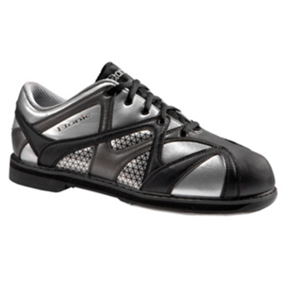 Etonic Men's Classic Strike 300 Black/Silver Right Handed 7.5 8 8.5 Only Bowling Shoes