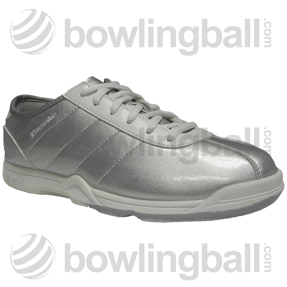 Etonic Women's Basic Euro Silver/White MEGA DEAL Bowling Shoes